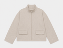 Tailored Track Jacket - Stone