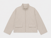 Tailored Track Jacket - Stone