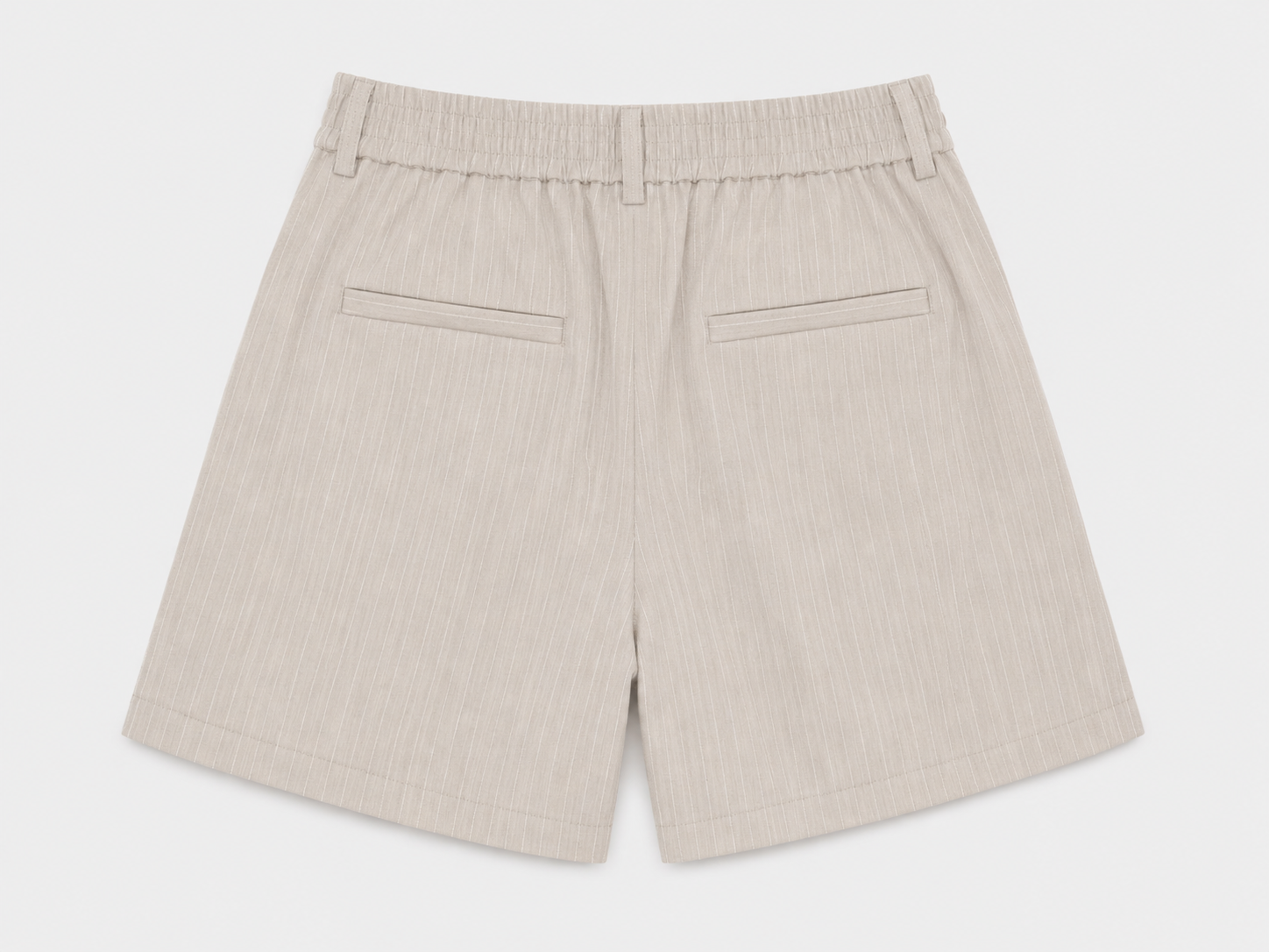 High Waist Shorts - Stone