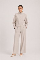 Tailored Track Trousers - Stone