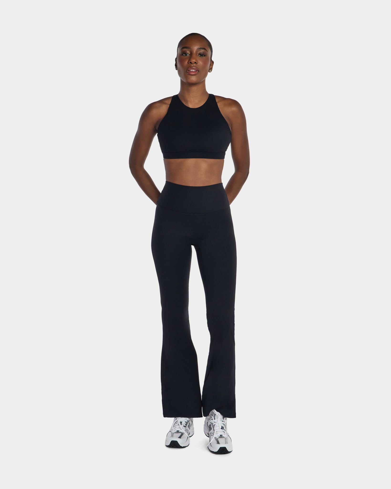 High Rise Yoga Pants 27" -  Black