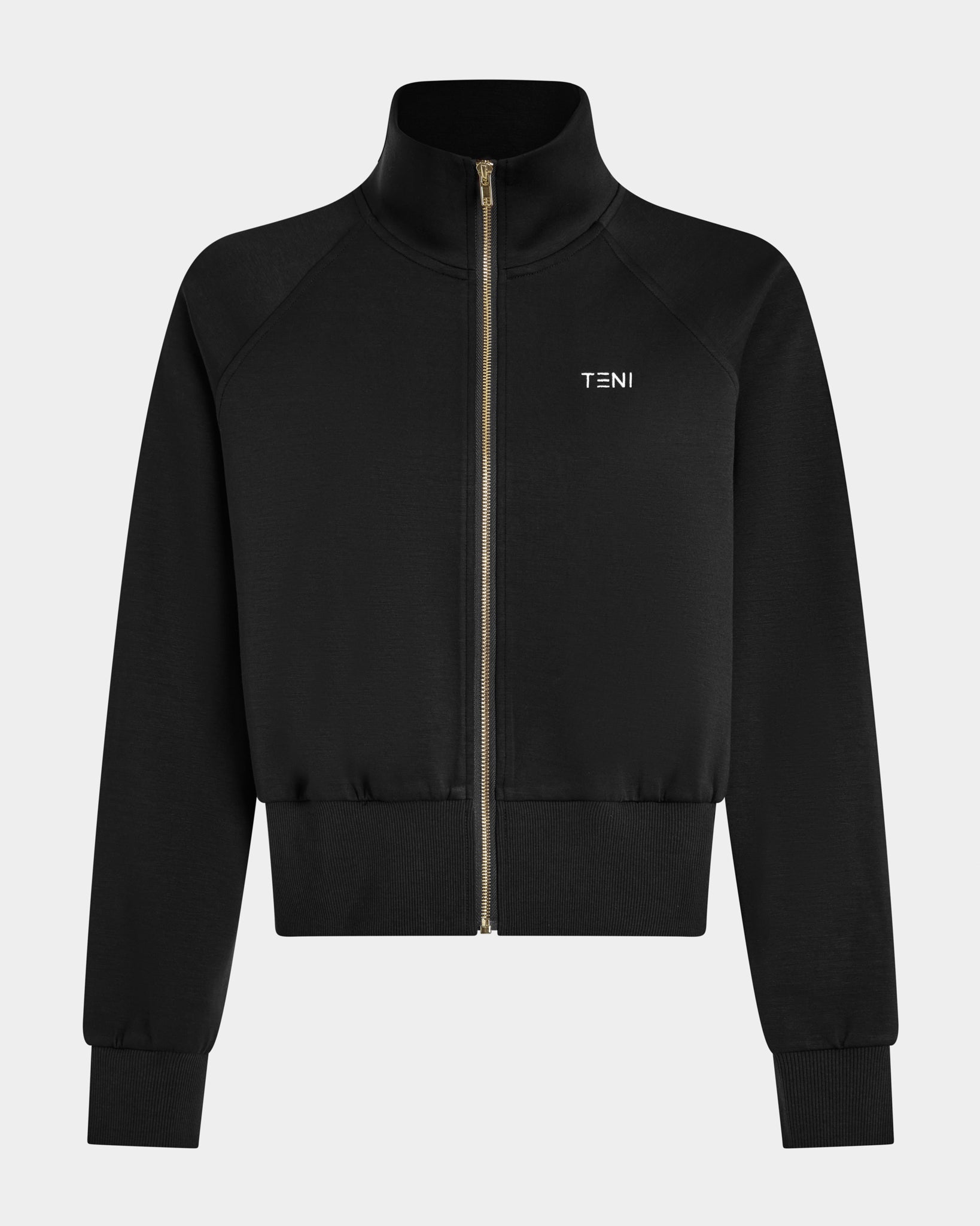 Full Zip Sweatshirt - Black