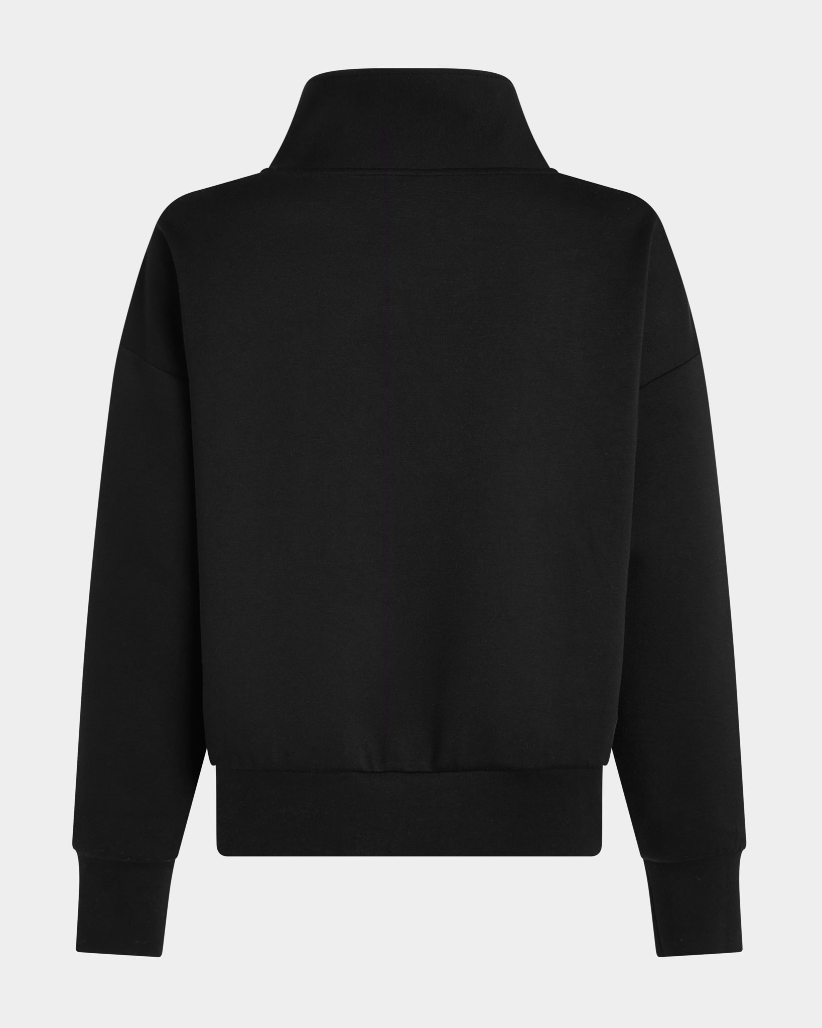Half Zip Sweatshirt - Black