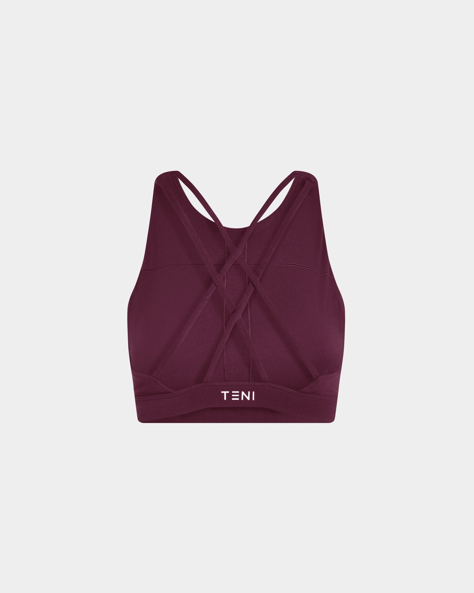 Sports Bra - Burgundy