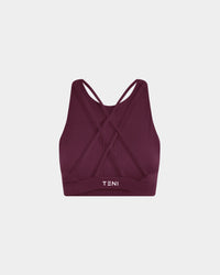 Sports Bra - Burgundy