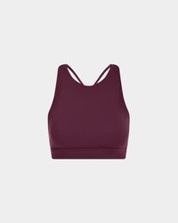 Sports Bra - Burgundy