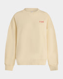 Oversized Sweatshirt - Cream