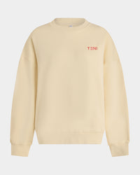 Oversized Sweatshirt - Cream
