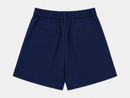 High-Rise Shorts - Blue