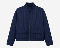 Tailored Track Jacket - Blue