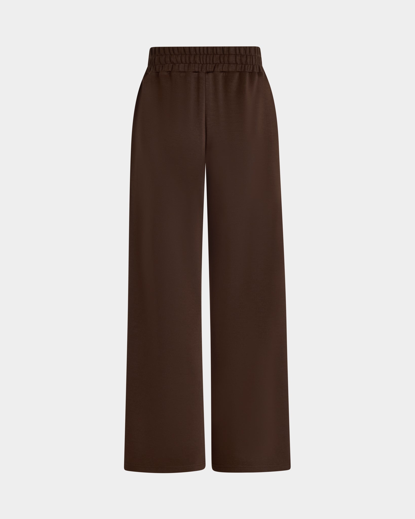 Wide Leg Pants - Brown