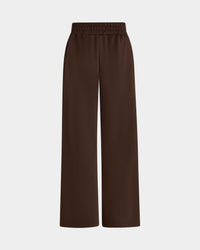 Wide Leg Pants - Brown