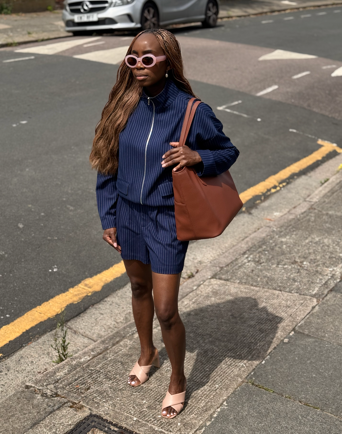 Tailored Track Jacket - Blue