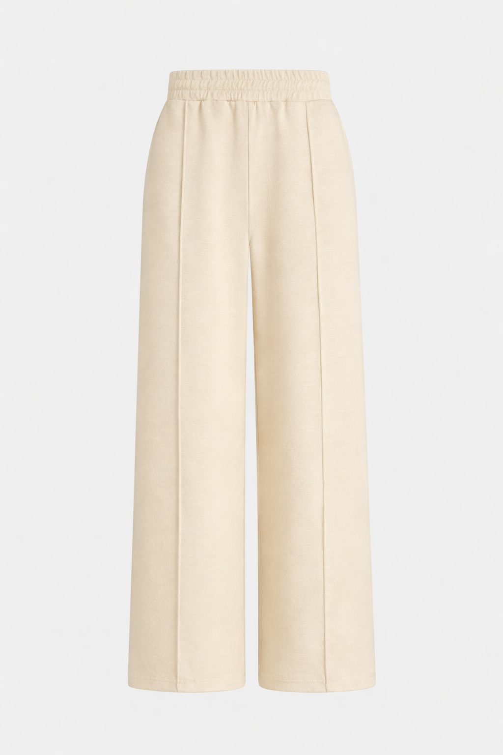 Wide Leg Pants - Cream