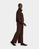 Wide Leg Pants - Brown